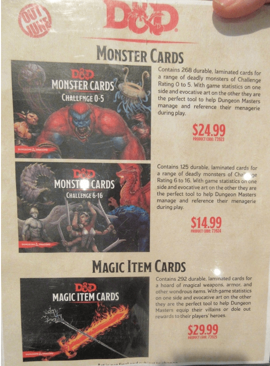 Magic Item Cards GF9