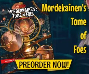 Mordekainen's Tome of Foes Banner