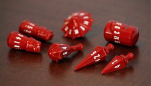 PolyHero Warrior Dice Set