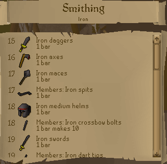 RS Smithing