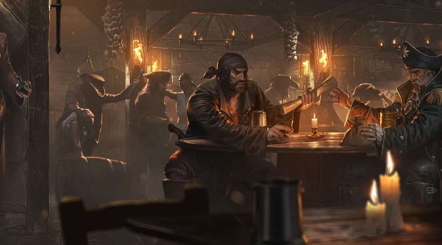 Tavern Gambling D&D