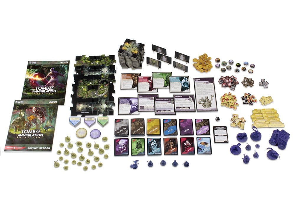 Tomb Of Annihilation Board Game Contents